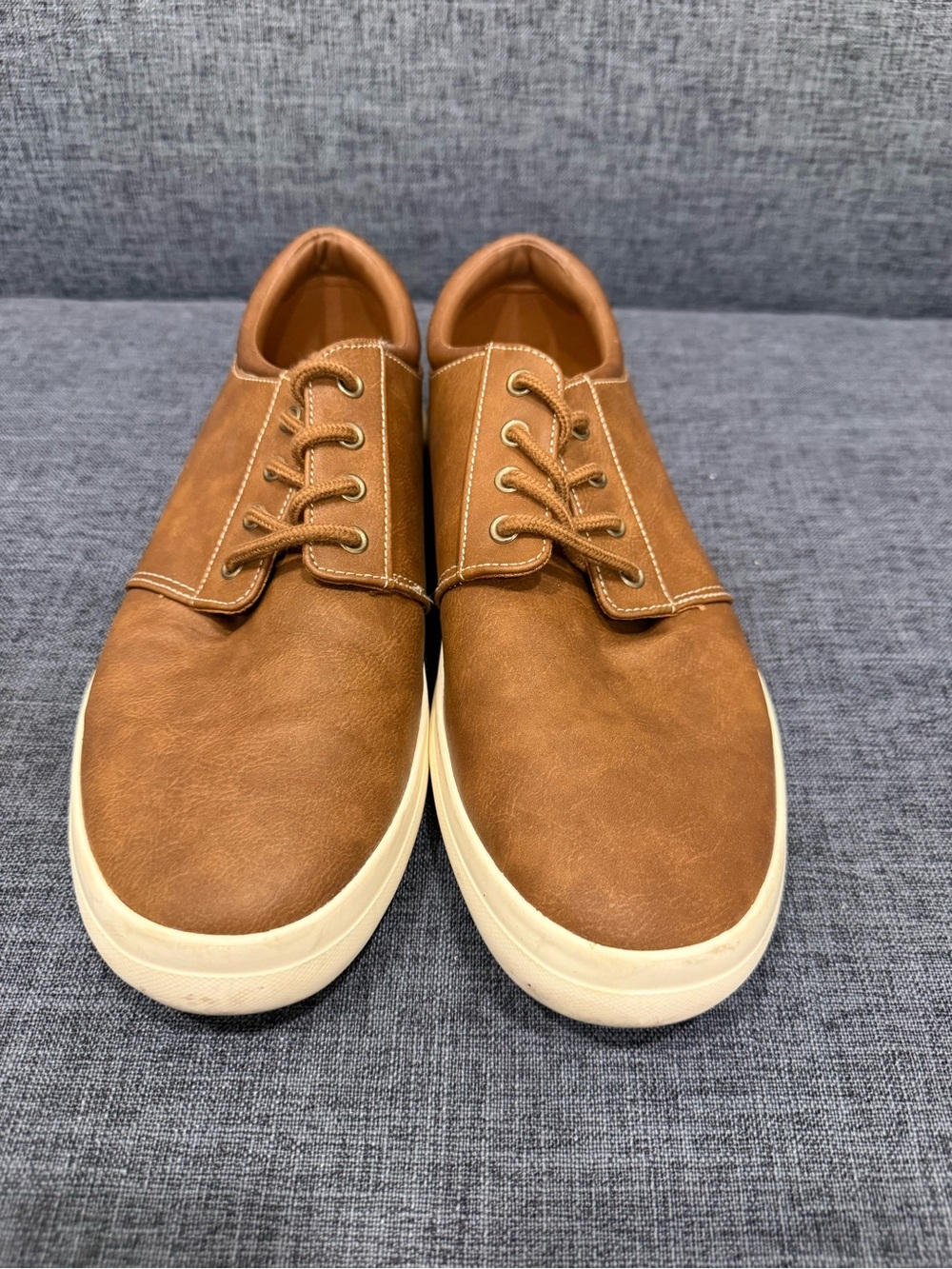 Goodfellow & Co Men's Sneakers in Cognac and White Sole